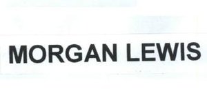 Trademark MORGAN LEWIS