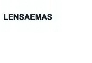 Trademark LENSAEMAS