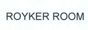 Trademark ROYKER ROOM