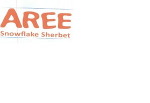 Trademark AREE SNOWFLAKE SHERBET