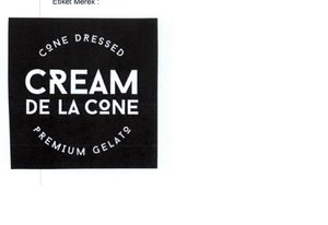 Trademark CONE DRESSED CREAM DE LA CONE