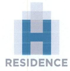 Trademark H RESIDENCE & Logo