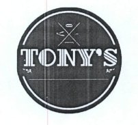 Trademark TONY'S