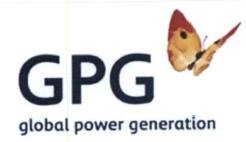 Trademark GPG GLOBAL POWER GENERATION + LOGO