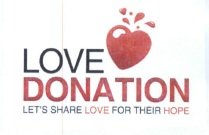 Trademark LOVE DONATION