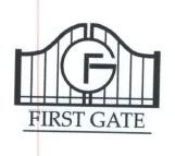 Trademark FIRST GATE + logo