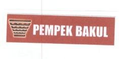 Trademark PEMPEK BAKUL + gambar