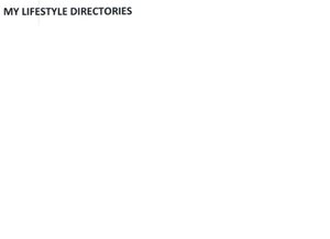 Trademark MYLIFESTYLE DIRECTORIES