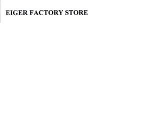 Trademark EIGER FACTORY STORE