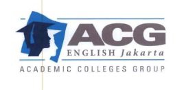 Trademark ACG English Jakarta