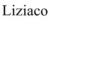 Trademark Liziaco