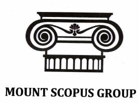 Trademark MOUNT SCOPUS GROUP & LOGO