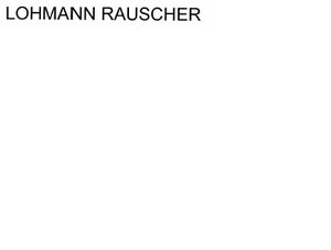 Trademark LOHMANN RAUSCHER