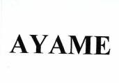 Trademark AYAME