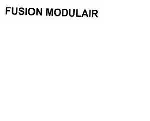 Trademark FUSION MODULAIR