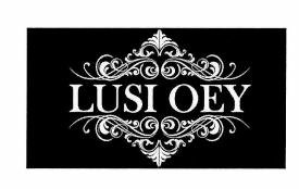 Trademark LUSI OEY + LUKISAN