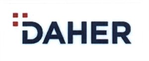 Trademark DAHER & logo