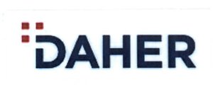 Trademark DAHER & logo