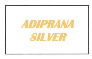 Trademark ADIPRANA SILVER