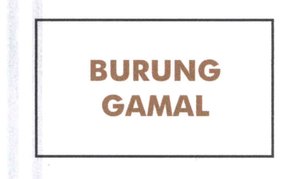 Trademark BURUNG GAMAL