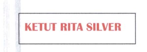 Trademark KETUT RITA SILVER