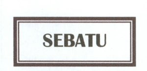 Trademark SEBATU