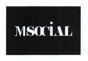 Trademark M SOCIAL