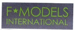 Trademark F MODELS INTERNATIONAL