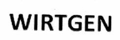 Trademark WIRTGEN