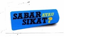 Trademark SABAR ATAU SIKAT