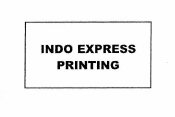 Trademark INDO EXPRESS PRINTING