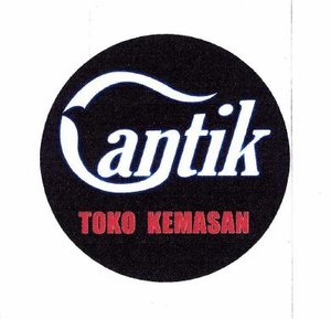 Trademark CANTIK toko kemasan