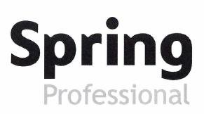 Trademark SPRING PROFESSIONAL