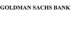 Trademark GOLDMAN SACHS BANK