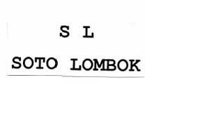 Trademark SL. SOTO LOMBOK