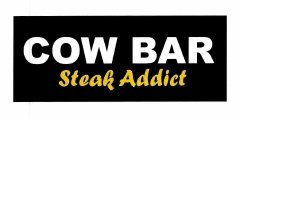 Trademark COWBAR STEAK ADDICT + LUKISAN