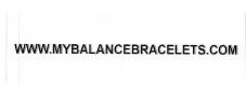 Trademark www.mybalancebracelets.com