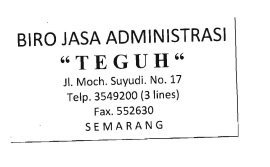 Trademark BIRO JASA ADMINISTRASI TEGUH