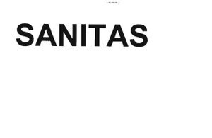 Trademark SANITAS