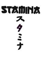 Trademark STAMINA + HURUF KANJI