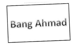 Trademark BANG AHMAD