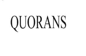 Trademark QUORANS