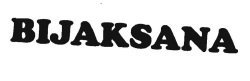 Trademark BIJAKSANA