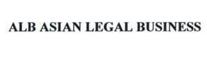 Trademark ALB ASIAN LEGAL BUSINESS