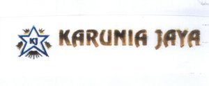 Trademark KJ KARUNIA JAYA + LOGO