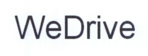 Trademark WEDRIVE