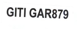 Trademark GITI GAR879