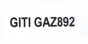 Trademark GITI GAZ892