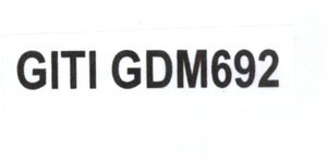 Trademark GITI GDM692