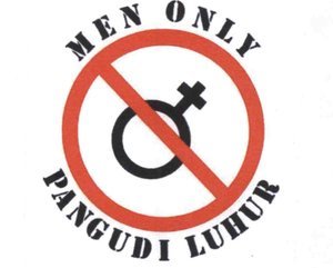 Trademark MEN ONLY PANGUDI LUHUR + LUKISAN